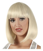 Naturlig Blond Kort Peruk