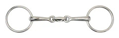 Horse Guard Bett med Droppformad Mittdel, Lösa Ringar (L125 T14 mm)