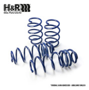 H & R 28687-4 Upphängningssats, spiralfjädrar