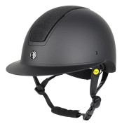 Hansbo Sport Ridhjälm MIPS Matt - Onyx (L)