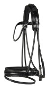 CATAGO SHAY rolled bridle Svart (COB)