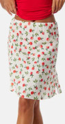 Pieces Pcnya HW Slit Skirt Cloud Dancer XS
