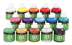  Akrylfärg metallic 500ml 15/fp
