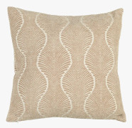 Wave prydnadskudde beige