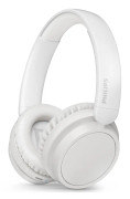 Philips TAH5209WT - Hörlurar med mikrofon - montering över örat - Bluetooth - trådlös - vit