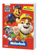 Målarbok Paw Patrol med klistermärken Kärnan