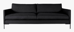 Sofia 3-sits soffa svart