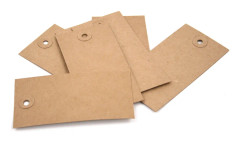 Hängetiketter 10-p Kraft Naturfärg
