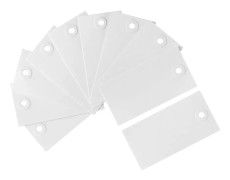 Hängetiketter 10-p Vit