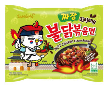Snabbramen Jiajang Hot Chicken 700g/140gx5påse Jjajang Samyang Korean