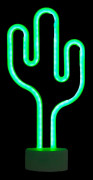 LED-Lampa Kaktus med Neon-effekt