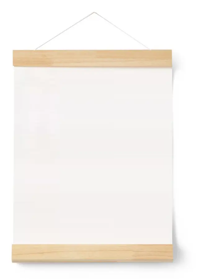 Hängare Poster Trä 30cm