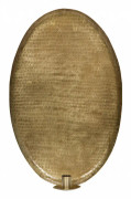 Ljushållare vägg Antik Mässing 26.5x41.5 cm
