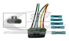 3RG 30207 Kabelreparationssats, torkarmotor