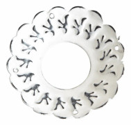 Ljusmanschett Vit 6,5cm