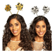 Happy New Year Diadem Stjärnor