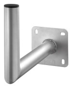 Vägghållare i aluminium för parabolantenn, avstånd till väggen 350 mm