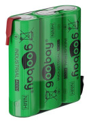 3x AA (Mignon) laddningsbart batteri - 2100 mAh
