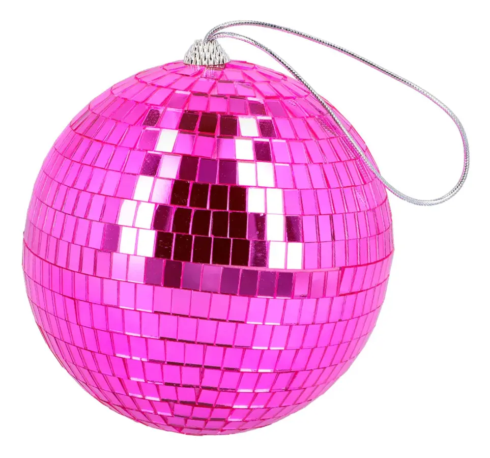 Discoboll Liten Rosa