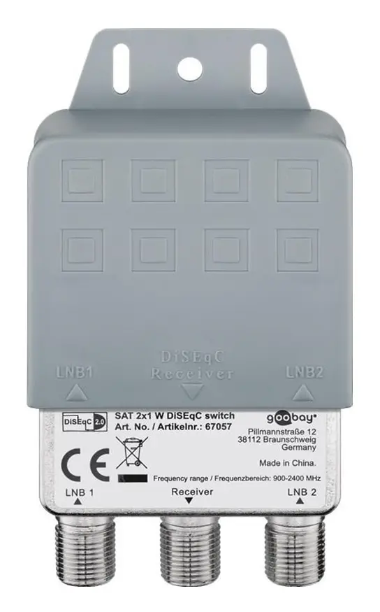  Goobay DiSEqC 2.0 Switch 2x1