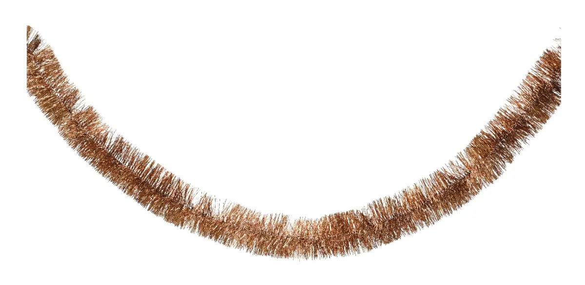 Glitter Mörkbrun 7x270cm Espresso