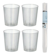Snaps Plastglas Återanvändbara 2cl 50-pack