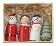 Julhänge Box 4-pack Mix