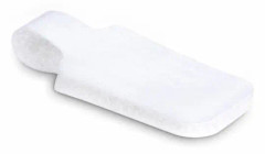 Kabelidentifieringsetiketter i vitt, 9 cm, förpackning om 100, för enkel identifiering och effektiv organisation.