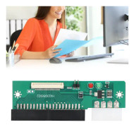 CE ZIF till IDE-adapter 1,8 tum CE ZIF mikrodrift till 3,5 tum IDE 40-stiftsadapter med 2 platta kablar
