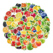 Megapack med Klistermärken - Frukt och Grönt