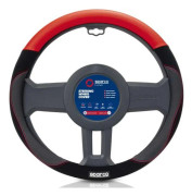 Rattöverdrag Sparco SPCS122RS Ø 37-38 cm Röd