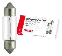 AMiO halogenlampor c5w festoon 31mm 12v 10st.