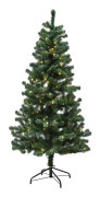 Julgran konstgjord PVC "ALEX", klass B, 200X106 cm m/LED NORDIC WINTER (780-117)