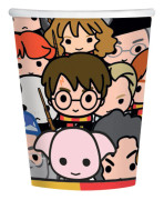 8 HARRY POTTER MATNINGSPAPPAR 25CL Flerfärgad