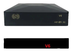 Satellit-TV-mottagare, HD-upplösning, CCCAMD-stöd, SV6, EU-kontakt