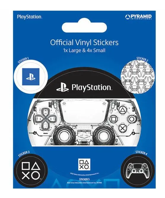Pyramid - PlayStation Stickers