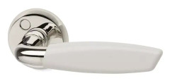 Dörrhandtag A4130 nickel/grå