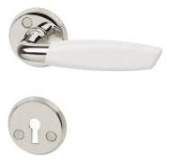 Handtag 3130-2991P vit/nickel