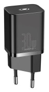 Baseus Super Si Quick Charger 30W - USB-C/Lightning - Black