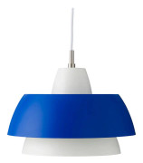 Trio Pendant , Matt Blue