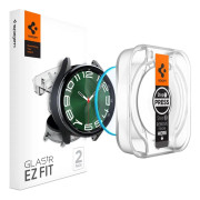 Spigen Samsung Galaxy Watch 6 Classic 47mm Skärmskydd GLAS.tR EZ Fit 2-pack