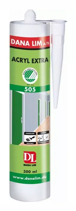 Fogmassa Acryl extra 505