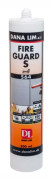 Fire Guard S 564 White 300 ml - Brandsilikon för brandskydd av fogar.