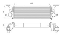 VALEO 818315 Intercooler
