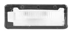 VAN WEZEL 1638920 Nummerskyltsbelysning