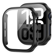 Tech-Protect Defense360 Tempered Glass Case for Apple Watch 10 (46mm) - Black