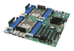 Intel Server Board S2600STQR - motherboa Moderkort - Intel C628 - Intel LGA3647 - DDR4 RAM - SSI (Server)