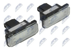 Belysning, registreringsskylt - mercedes-benz cls [c219], e-klass [w211] , tesla model s - OE 2038200256, A203 820 0256