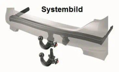 Westfalia 307330600001 vertikalt avtagbar bogsering