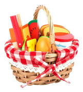 small foot® Picknickkorg med livsmedel som kan skäras